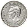 1947 Pointed 7 Dot Canada Dollar Extra Fine (EF40) $
