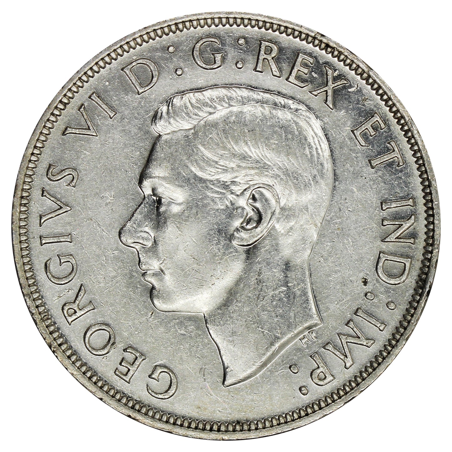 1947 Pointed 7 4x HP Canada Dollar Extra Fine (EF40) $