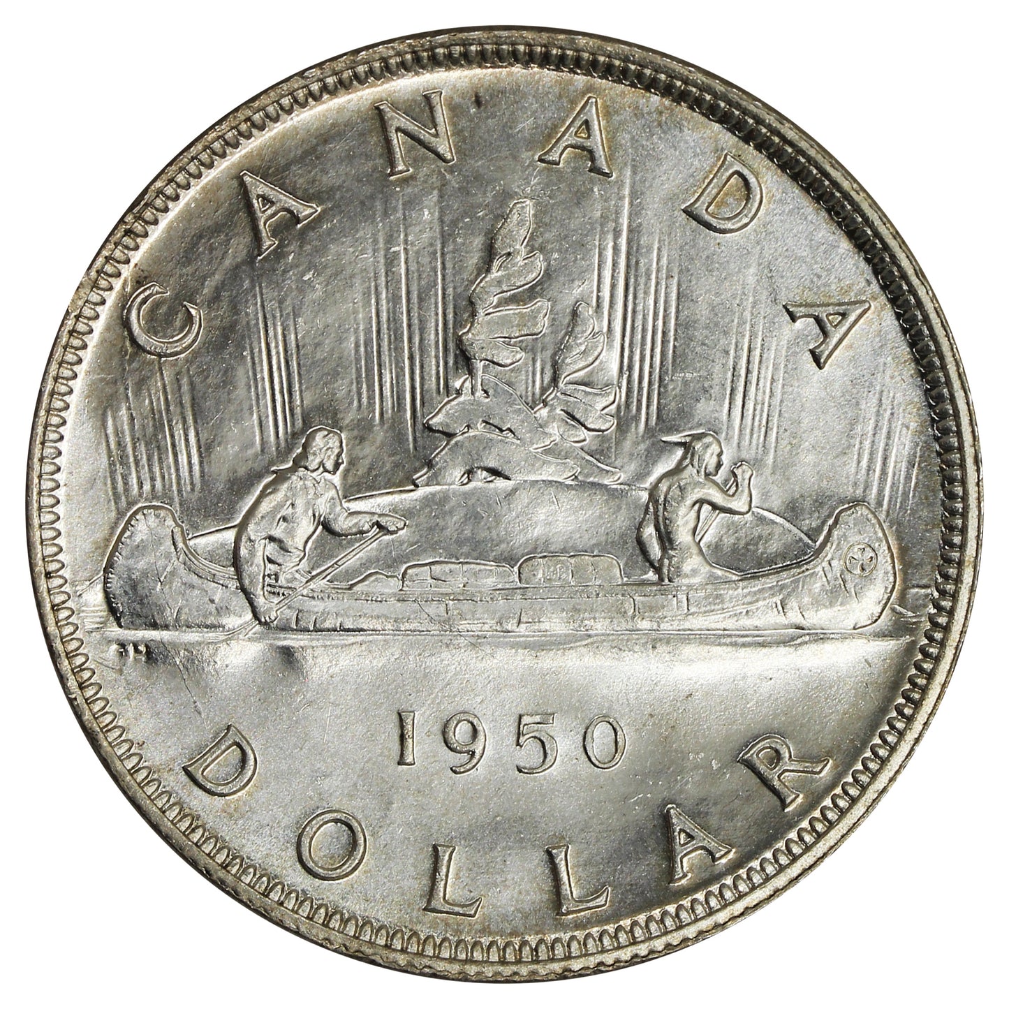 1950 Arnprior Canada Dollar Choice Brilliant Uncirculated (MS64) $