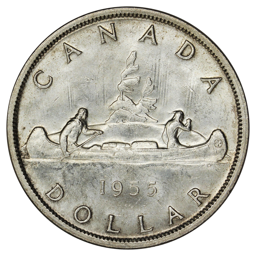 1955 Fu Manchu Canada Dollar UNC+ (MS62) $