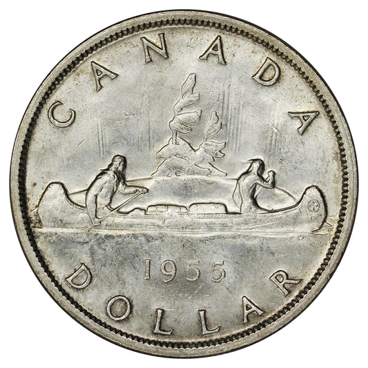 1955 Fu Manchu Canada Dollar UNC+ (MS62) $