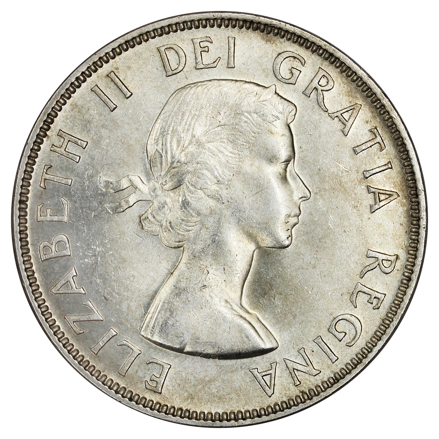 1955 Fu Manchu Canada Dollar AU-UNC (AU55) $