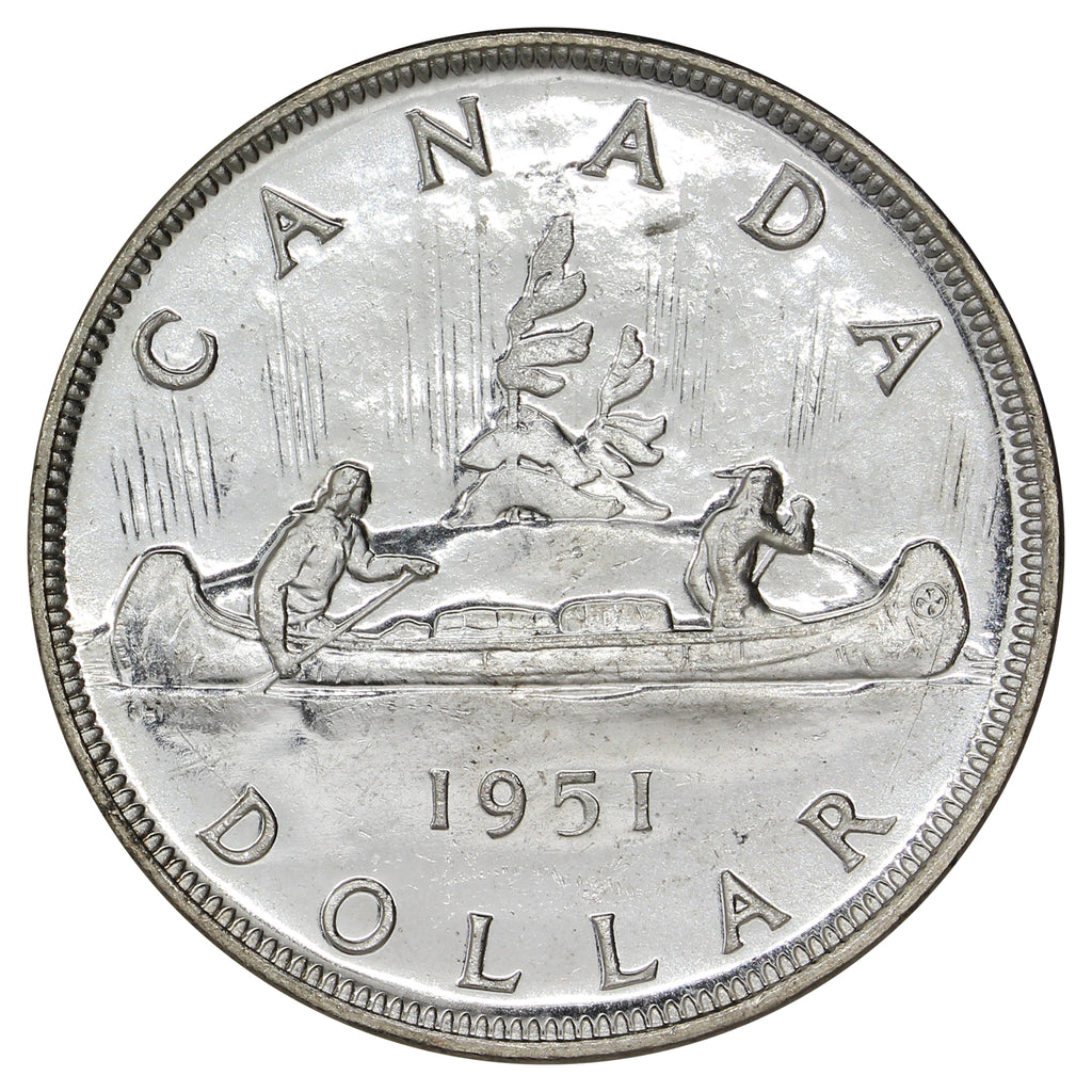 1951 Arnprior Canada Dollar Brilliant Uncirculated (MS63) $