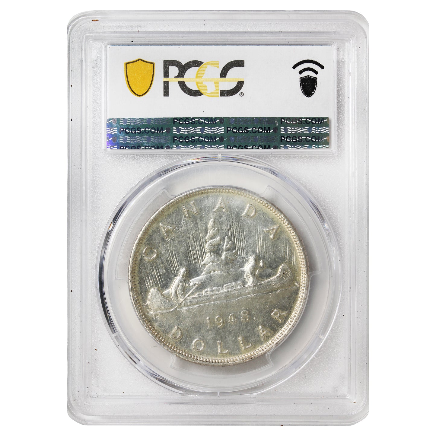 1948 Canada Dollar PCGS Certified AU55