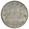 1935 Double Voyageur Canada Dollar Circulated