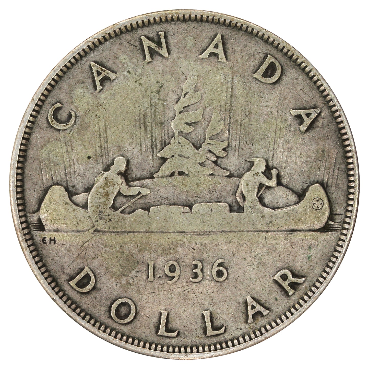 1936 Canada Dollar Circulated