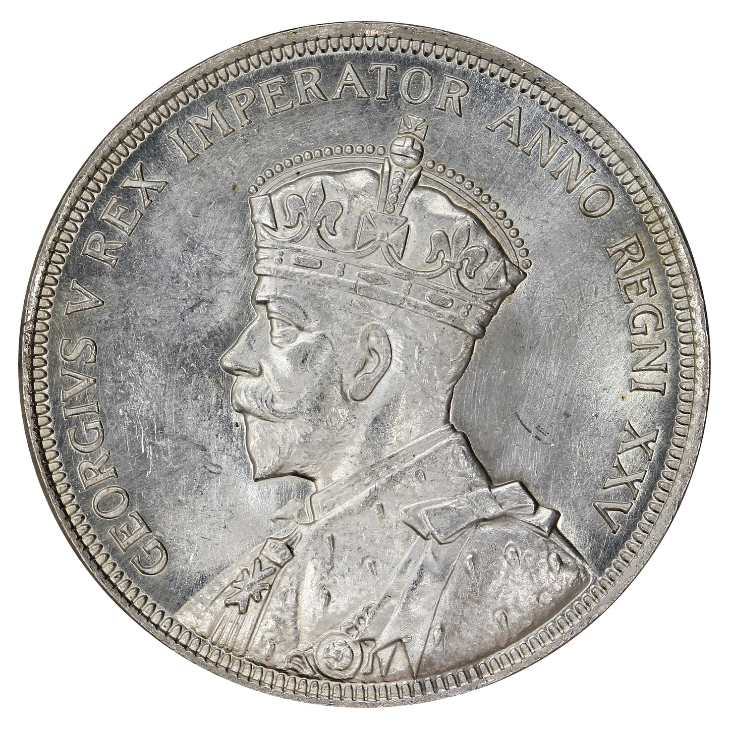 1935 Double Voyageur Canada Dollar Brilliant Uncirculated (MS63) $