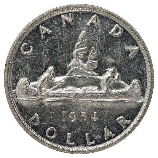 1954 Canada Dollar Circulated