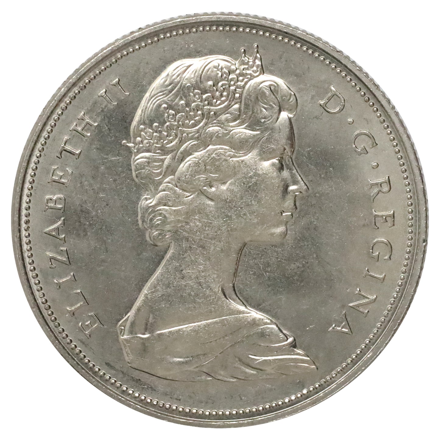 1970 Canada Nickel Dollar Choice Brilliant Uncirculated (MS64)
