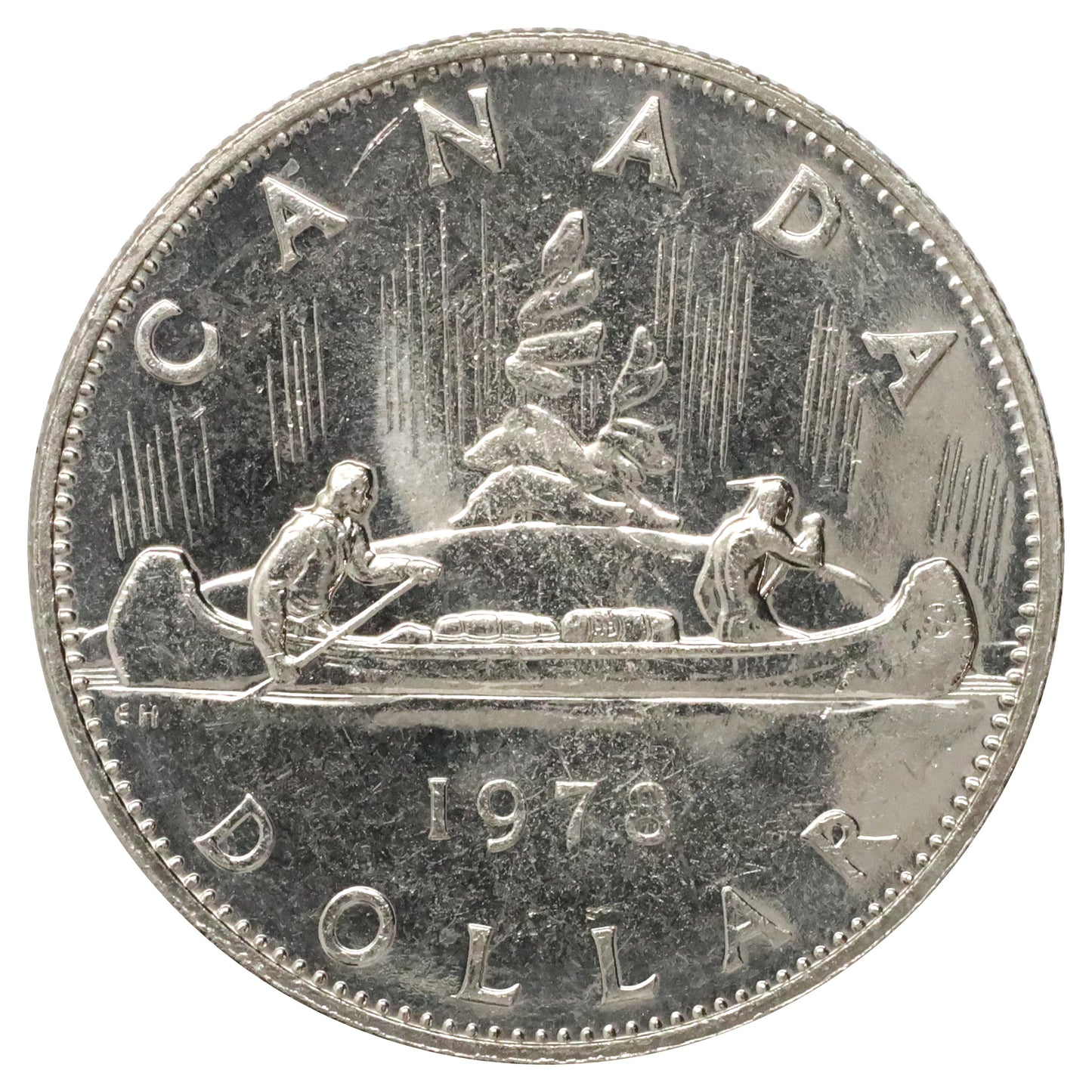 1978 Canada Nickel Dollar Choice Brilliant Uncirculated (MS64)