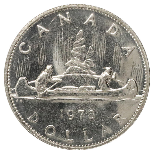 1978 Canada Nickel Dollar Choice Brilliant Uncirculated (MS64)