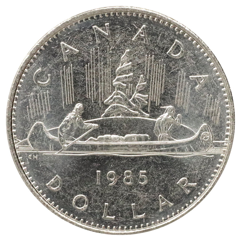 1985 Canada Nickel Dollar Choice Brilliant Uncirculated (MS64)