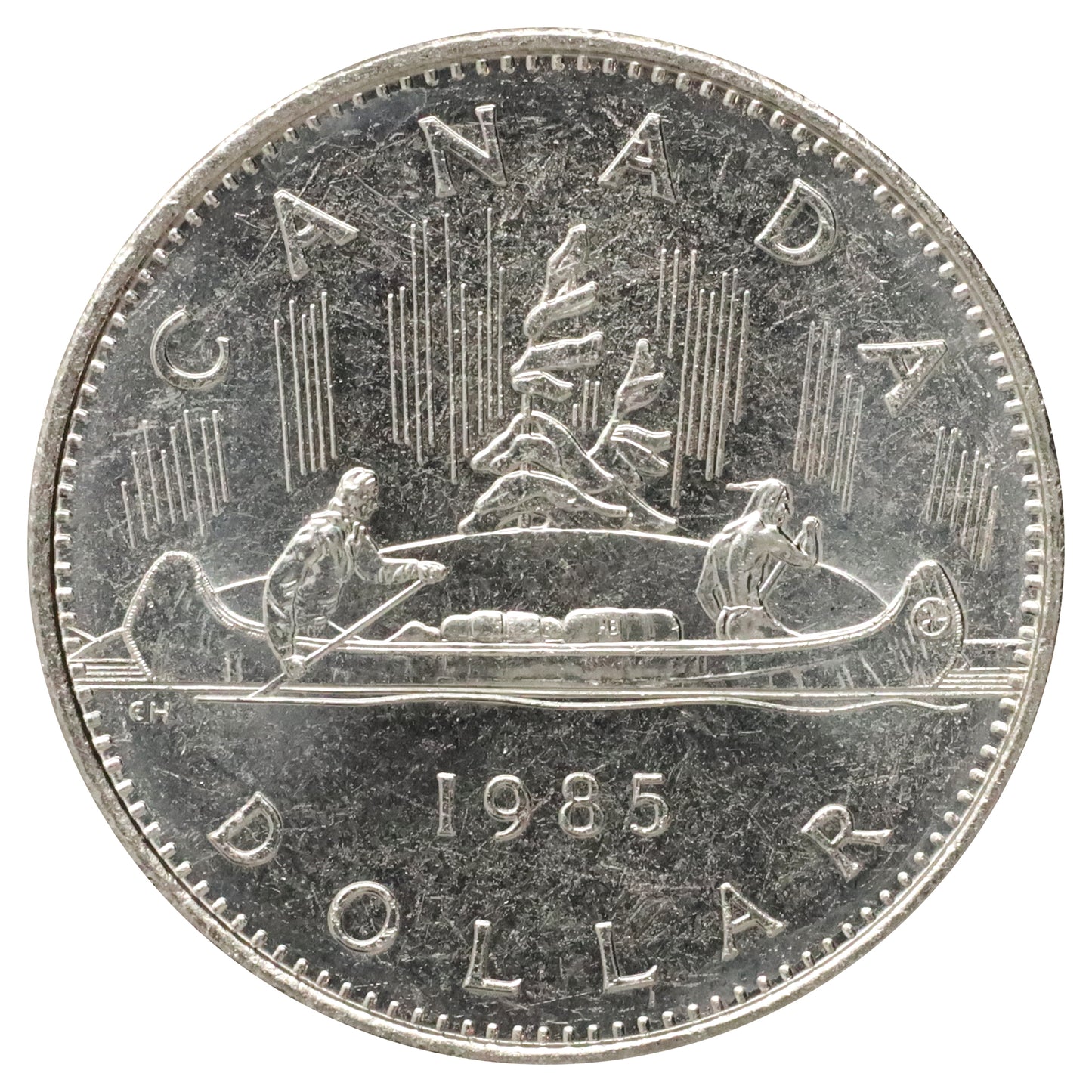 1985 Canada Nickel Dollar Choice Brilliant Uncirculated (MS64)