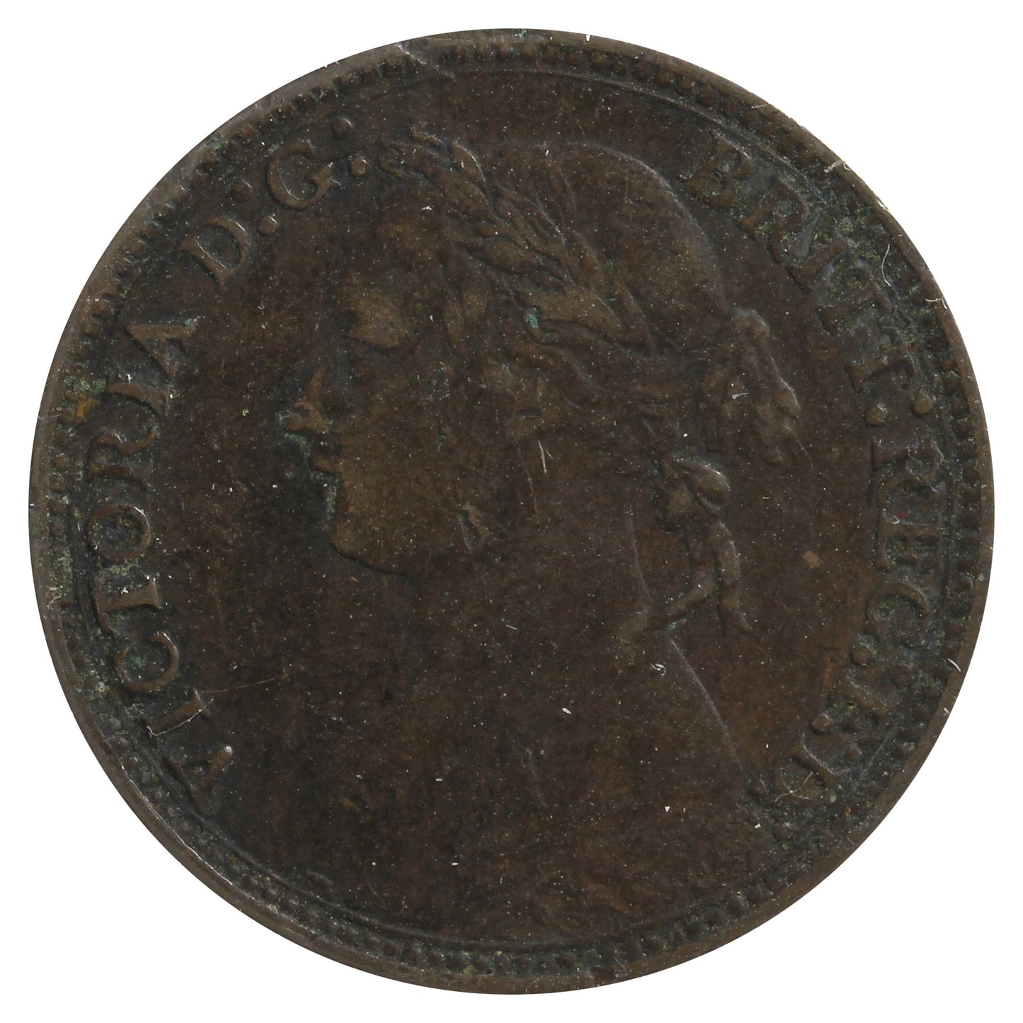 Great Britain 1878 Farthing VF-EF (VF30) Impaired