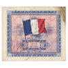 France 1944 5 Francs Note, Pick #155a, EF (Stain)