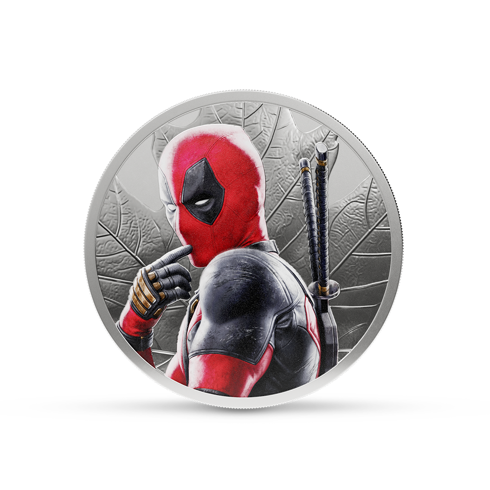 (Pre-Order) 2026 Deadpool 1oz. Fine Silver Collectible (No Tax)