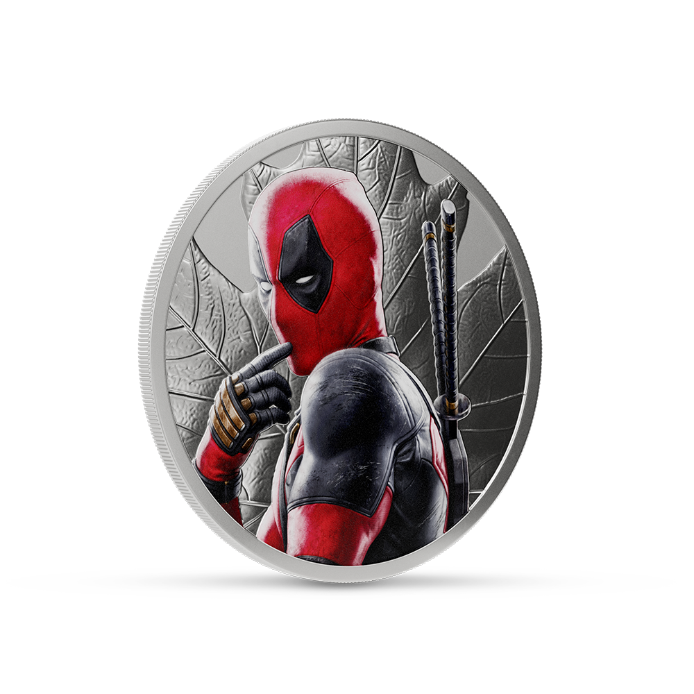 (Pre-Order) 2026 Deadpool 1oz. Fine Silver Collectible (No Tax)
