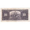 BC-24b 1937 Canada $10 Note, Gordon-Towers, F-VF (F15) Tears, holes, or impaired