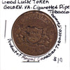 Golden Virginia Cigarette & Pipe Tobacco Good Luck Token (Toned)