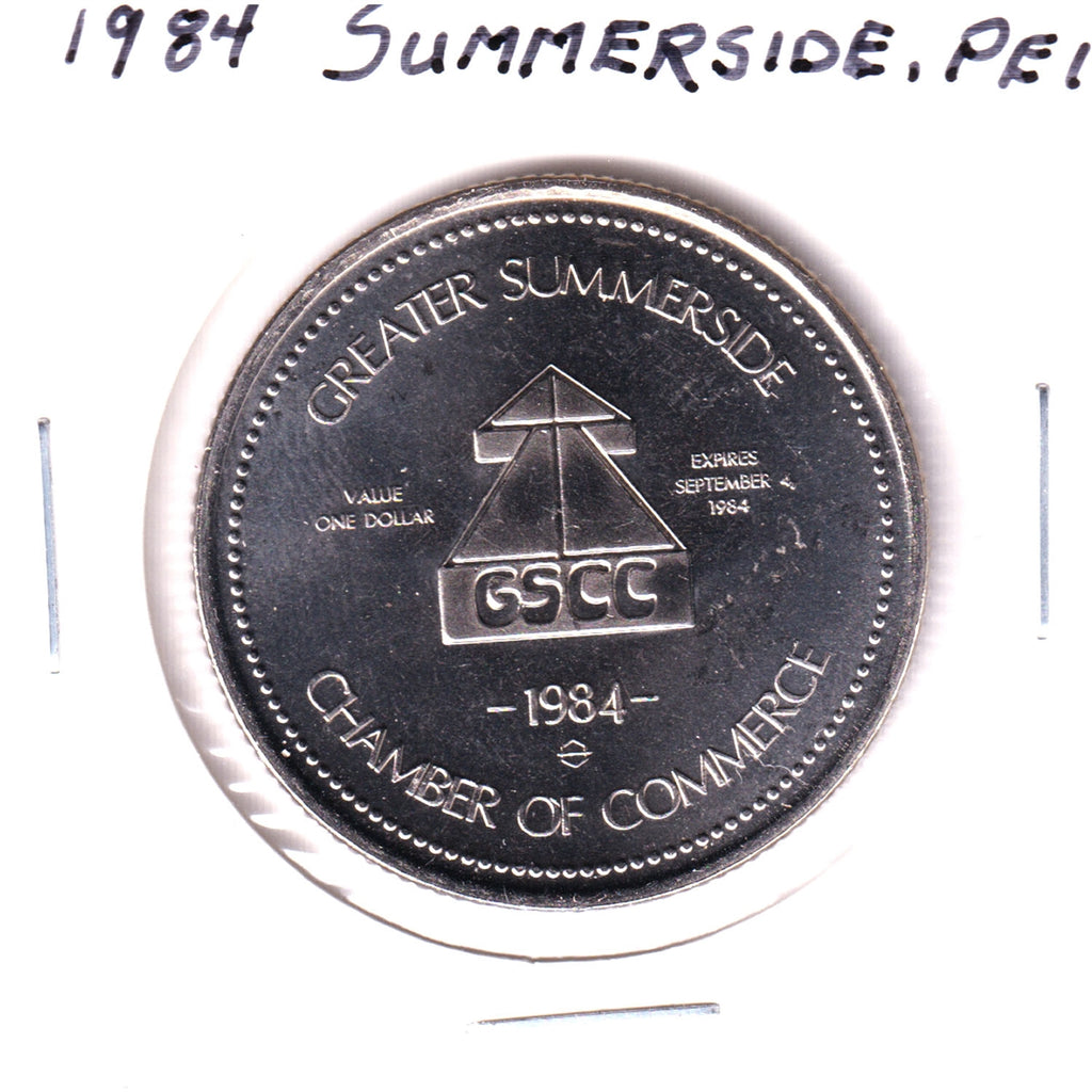 1984 Summerside, PEI, Argus Dollar Trade Token
