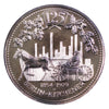 1979 K-W Oktoberfest Dollar Fine Silver: City's 125th Ann. in Folder (No Tax) Impaired