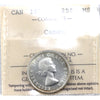 1955 Canada 25-cents ICCS Certified MS63 Cameo