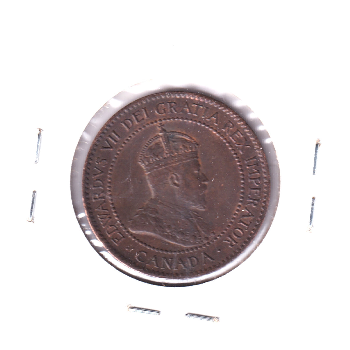 1903 Canada 1-cent Almost Uncirculated (AU50) Lightly rubbed, spot, or impaired