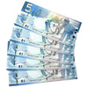 5x Sequential 2006 Canada $5 Notes Jenkins-Carney, 5Pcs