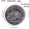 1971 Banff, AB, Kiwanis Dollar Trade Token: Indian Days