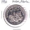 1980 Hinton, AB, Souvenir Dollar: Alberta Heritage Days - Family Picnic