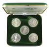 Set of 5x 1975-1979 Chatham, ON, Classic Car Souvenir Dollars, 5Pcs in Case (Impaired)