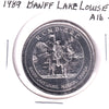 1989 Banff/Lake Louise, AB, Trade Dollar Token: RCMP / Bighorn Sheep