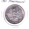 1981 Manitoulin Island Haweater Dollar Trade Token: Batmans Mill