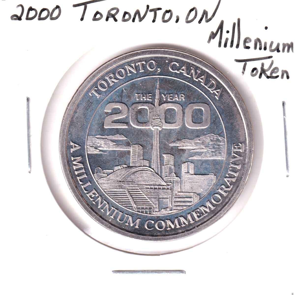 2000 Toronto Millennium Commemorative Medallion: Mel Lastman, 1st Mayor of New City