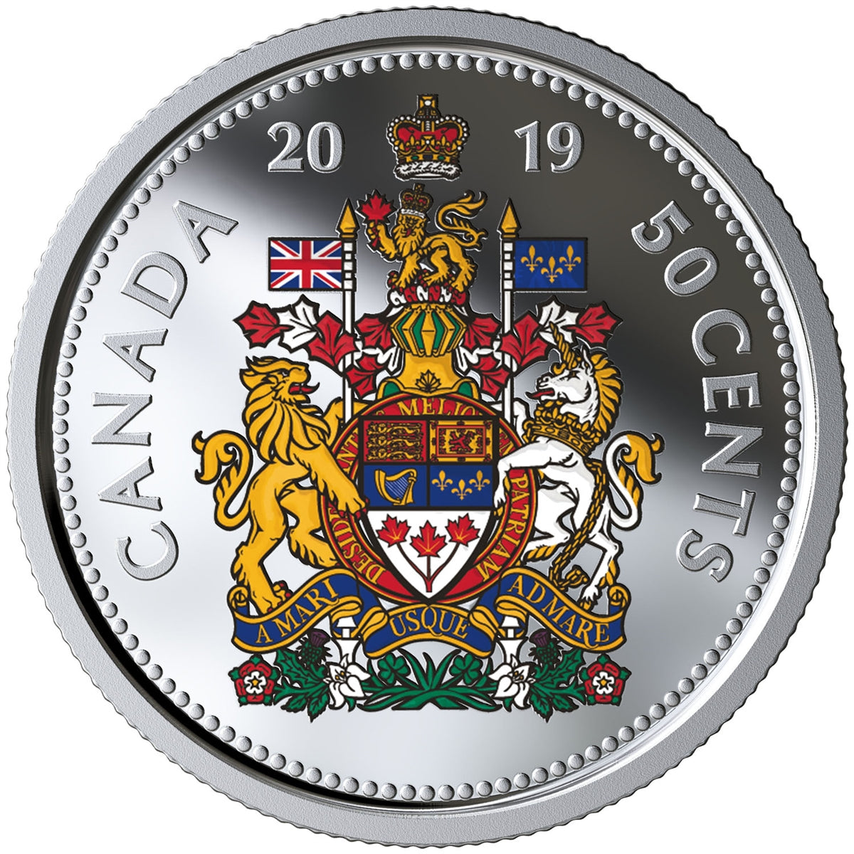 2019 Colourized Canada Coin and Medallion Fine Silver Proof Set (No Tax)