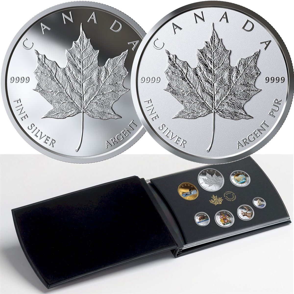 2019 Colourized Canada Coin and Medallion Fine Silver Proof Set (No Tax)