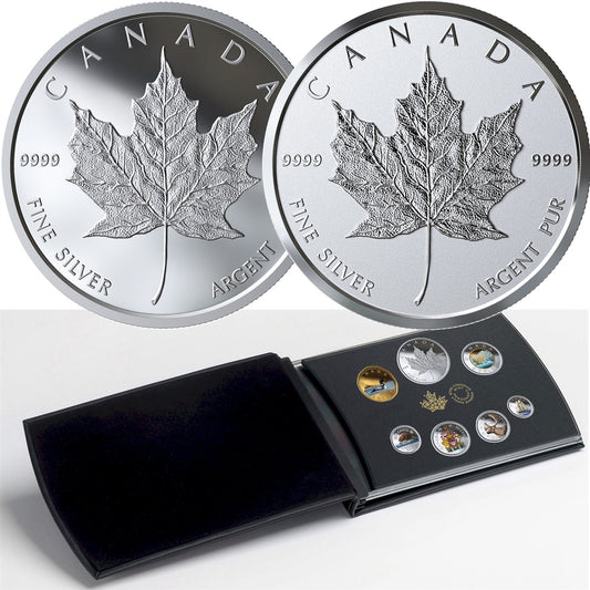 2019 Colourized Canada Coin and Medallion Fine Silver Proof Set (No Tax)