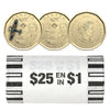 2023 Canada $1 Mixed Honouring Elsie MacGill Original Roll of 25pcs
