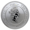2012 Fiji $10 Taku Turtle 5oz Silver (No Tax) Capsule Scr/Scuffed