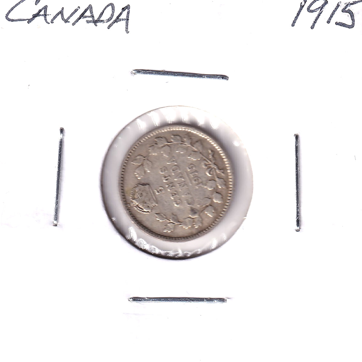 1915 Canada 5-cents VG-F (VG10)