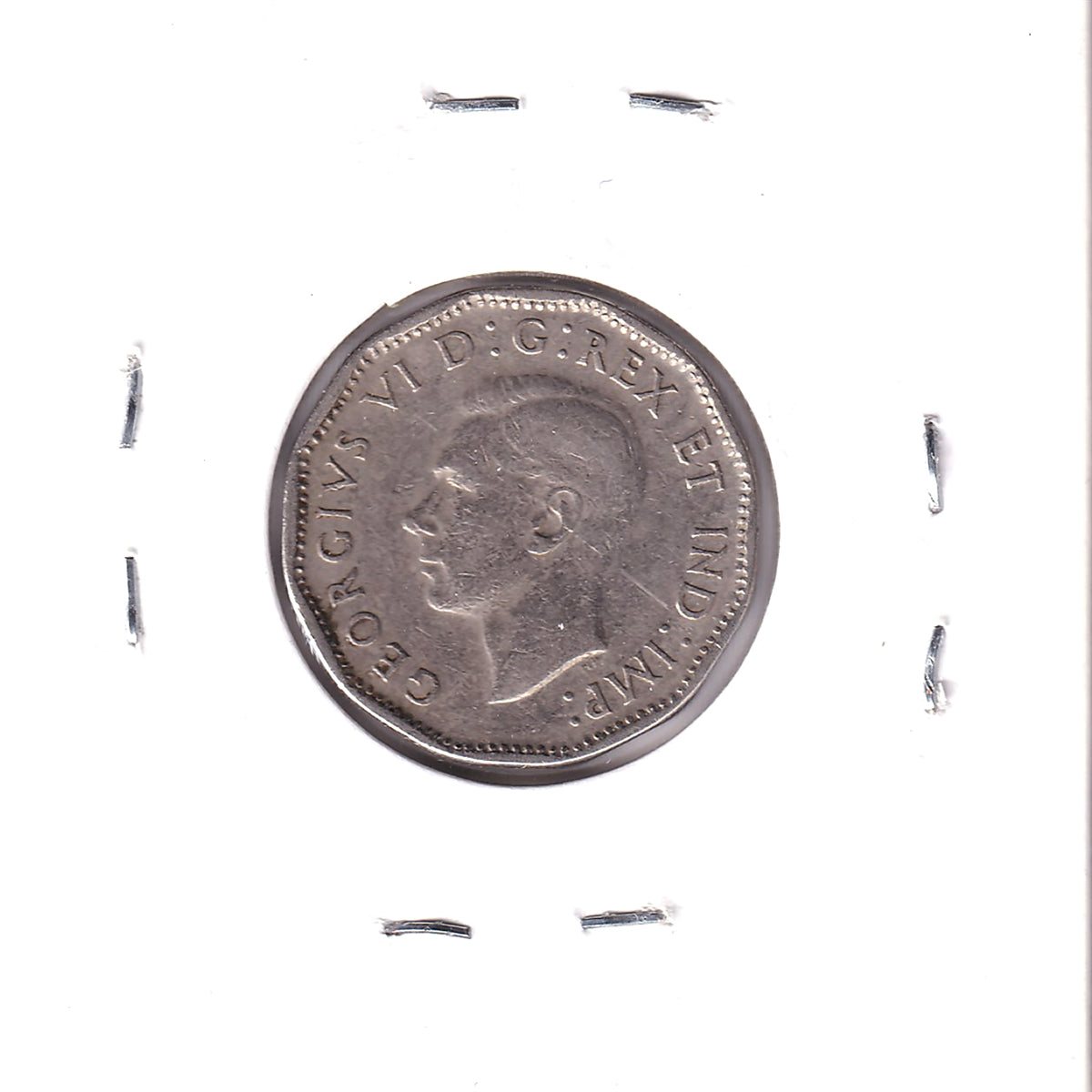 1947 Dot Canada 5-cents Fine (F12)