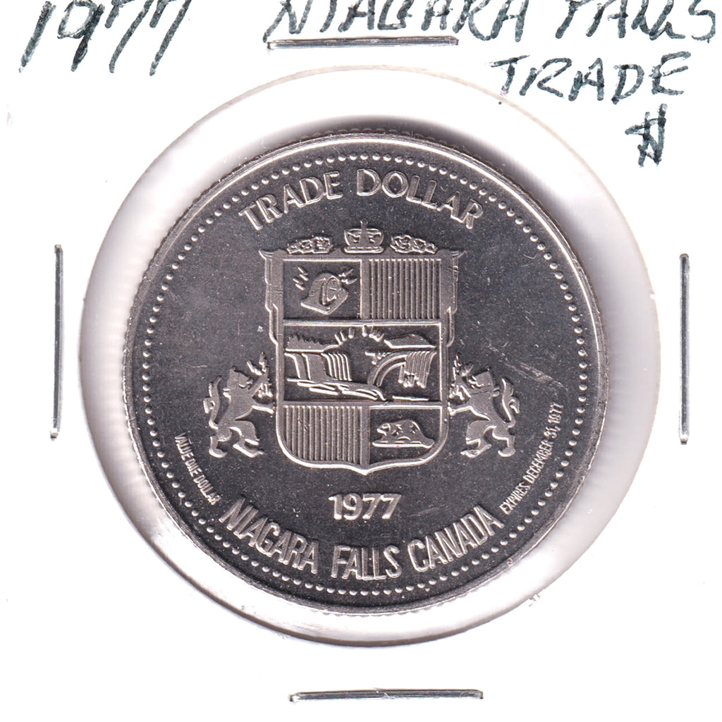 1977 Niagara Falls, ON, Trade Dollar Token