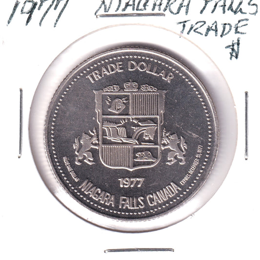 1977 Niagara Falls, ON, Trade Dollar Token