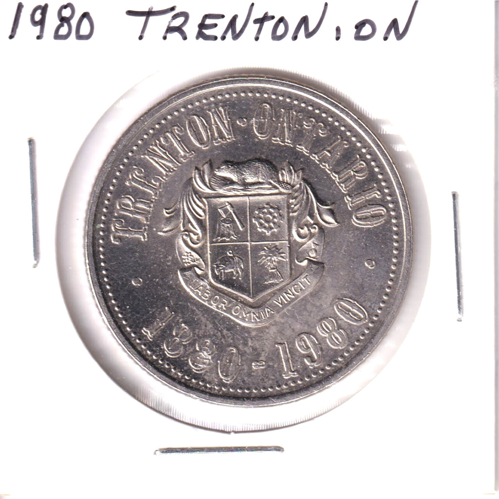 1980 Trenton, ON, One Centennial Dollar Token