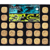 1972 Sunoco Olympic Game Medallion Set of 22Pcs in Board (Corrosion)