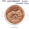 1950 Whitehorse, YT, Klondike Dollar Trade Token: Land of the Klondike (Some toning)