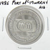 1985 Fort McMurray, AB, McMurray Dollar Trade Token: Alberta Summer Games