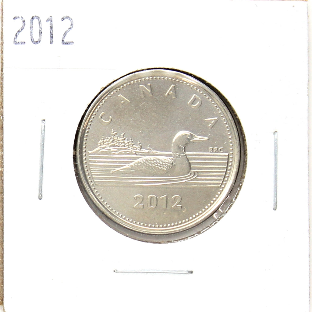 2012 Royal Canadian Mint Loon Token (Size of a Loon Dollar)