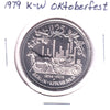 1979 K-W Oktoberfest Dollar Trade Token: Berlin-Kitchener 125th Ann.