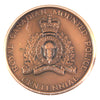 1973 RCMP Centennial Medallion (Minor toning & residue, scuffed capsule)